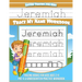 Jeremiah Letter Tracing for Kids Trace my Name Workbook: Tracing Books for Kids ages 3 - 5 Pre-K & Kindergarten Practice Workbook