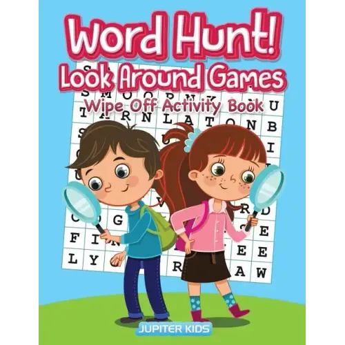 Word Hunt! Look Around Games: Wipe Off Activity Book / Hidden PICS