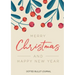 Merry Christmas and Happy New Year Dotted Bullet Journal: Cheaper and More Useful than a Card! (Mistletoe) Medium A5 - 5.83X8.27