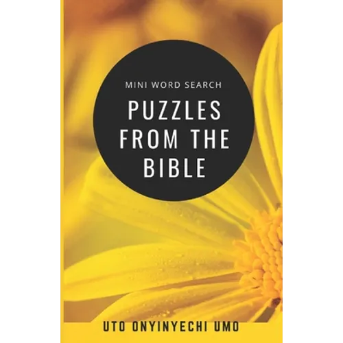 Mini word search puzzles from the Bible