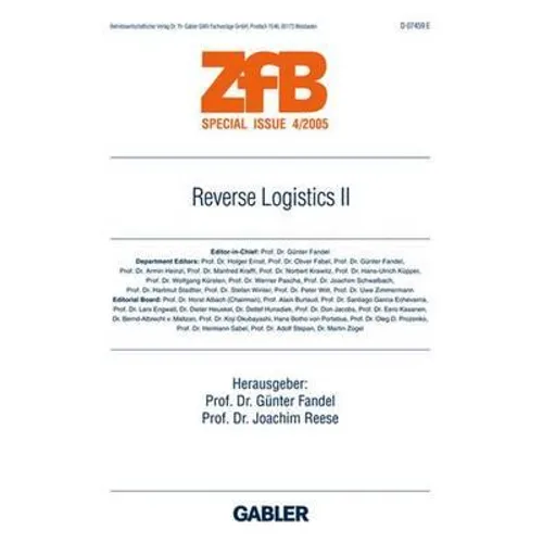 Reverse Logistics II