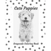 Cute Puppies: Grayscale Coloring Book