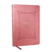 KJV Holy Bible: Large Print with 53,000 Center-Column Cross References, Pink Leathersoft, Red Letter, Comfort Print: King James Version
