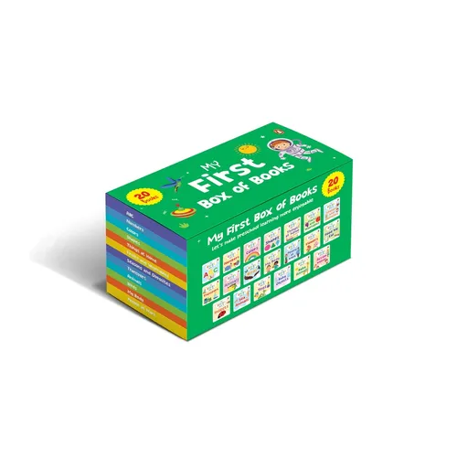 My First Box of Books (20 Books): A Boxset of 20 Illustrated Board Books Ideal Gift for Kids, Toddlers [Penguin Early Learning Series]