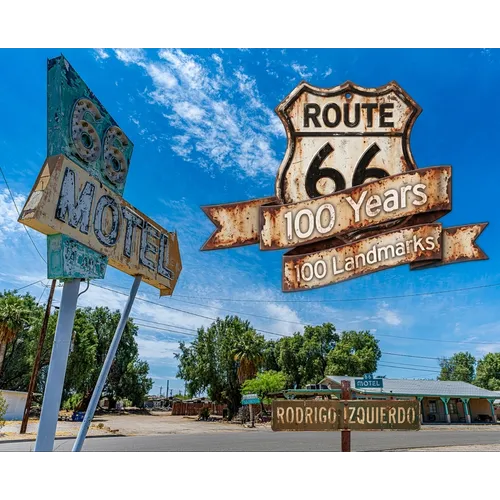 Route 66. 100 years - 100 landmarks