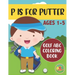 P is for Putter: Golf ABC Coloring Book for Kids Ages 1-5