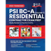 2023 Tennessee PSI BC-A Residential Contractor Exam Prep: Volume 1: Study Review & Practice Exams