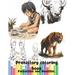 Prehistory coloring book: Paleolithic and Neolithic