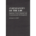 Foreshadows of the Law: Supreme Court Dissents and Constitutional Development