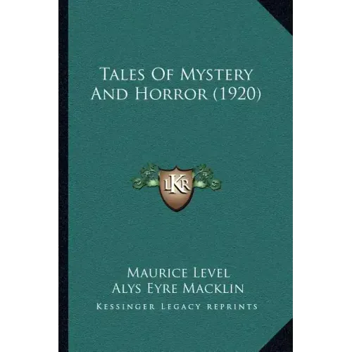 Tales Of Mystery And Horror (1920)