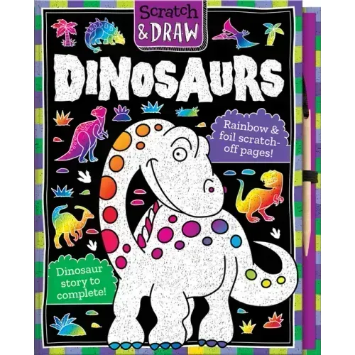 Scratch and Draw Dinosaurs