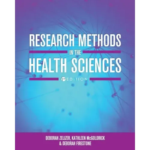 Research Methods in the Health Sciences