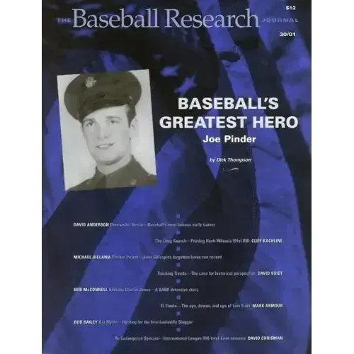 The Baseball Research Journal (Brj), Volume 30
