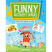 Funny activity pages for kids ages 6 and up: mazes, puzzle games, word search, coloring pages, dot-to-dot, find the differences, cut and glue, cross w