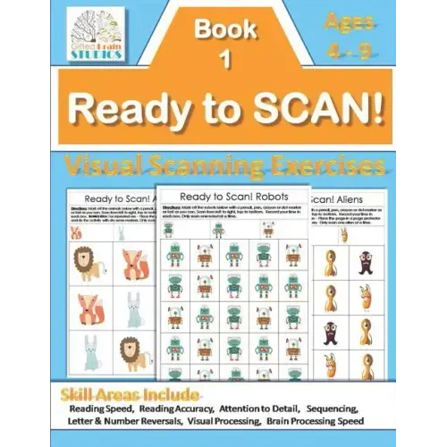 Ready to Scan! Beginners: Visual Scanning Exercises for Young Students