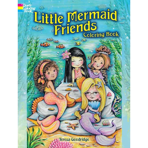 Little Mermaid Friends Coloring Book