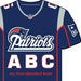 New England Patriots Abc-Board