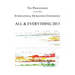 The Proceedings of the 18th International Humanities Conference: All & Everything 2013