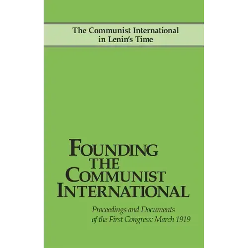 Founding the Communist Intl