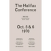 The Halifax Conference