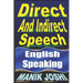 Direct And Indirect Speech: English Speaking