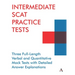 Intermediate Scat Practice Tests: Three Full-Length Verbal and Quantitative Mock Tests with Detailed Answer Explanations