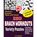 250 Brain Workouts Variety Puzzles