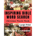 Inspiring Bible Word Search Christmas Puzzle Book: Old & New Testament (Large Print)