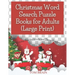 Christmas Word Search Puzzle Books for Adults (Large Print): Holiday Fun for Adults and Teens Puzzlers