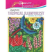 Forever Inspired Coloring Book: Angela Porter's Tropical Rainforest Hidden Pictures