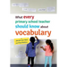 What every primary school teacher should know about vocabulary