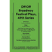 Off Off Broadway Festival Plays, 47th Series
