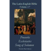 The Latin-English Bible - Vol 17: Proverbs, Ecclesiastes, Song of Solomon