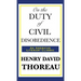 On the Duty of Civil Disobedience