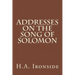 Addresses on the Song of Solomon