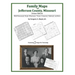 Family Maps of Jefferson County, Missouri