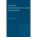 Financial Administration in Local Government
