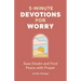 5-Minute Devotions for Worry: Ease Doubt and Find Peace with Prayer