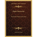 Regius Manuscript: The Earliest Masonic Document
