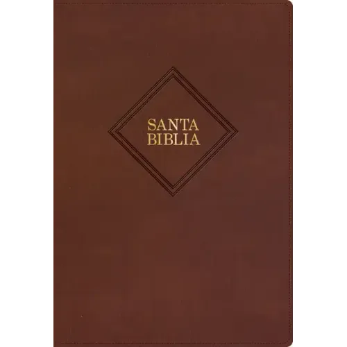 Rvr 1960 Biblia Letra Supergigante, Marrón Piel Fabricada (Edición 2023): Con Referencias. Nueva Tipografía