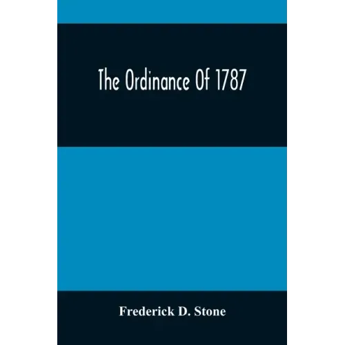The Ordinance Of 1787