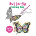 Butterfly Coloring Book For Kids 3-6: Beautiful Butterfly Designs Coloring Book