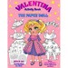 VALENTINA, the Paper Doll Activity Book for Girls ages 4-8: Paper Doll with the Dresses, Mazes, Color by Numbers, Match the Picture, Find the Differen