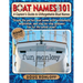 Boat Names 101: Creating and Designing Your Own Boat Name With Boat Template Diagrams and Font ideas! Fun for the whole Family!