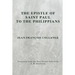 The Epistle of Saint Paul to the Philippians