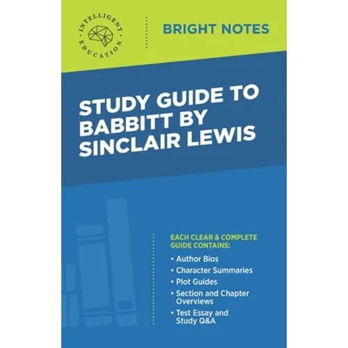 Study Guide to Babbitt by Sinclair Lewis