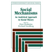 Social Mechanisms: An Analytical Approach to Social Theory