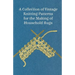 A Collection of Vintage Knitting Patterns for the Making of Household Rugs