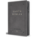 Biblia Rvr 1960 Letra Grande, Tamaño Manual, Símil Piel Gris, Cremallera E Índice / Spanish Bible Rvr 1960 Handy Size, Large Print, Gray Leathersoft w