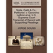 Nolla, Galib & Co., Petitioner, V. Geronimo Lebron Et Al. U.S. Supreme Court Transcript of Record with Supporting Pleadings